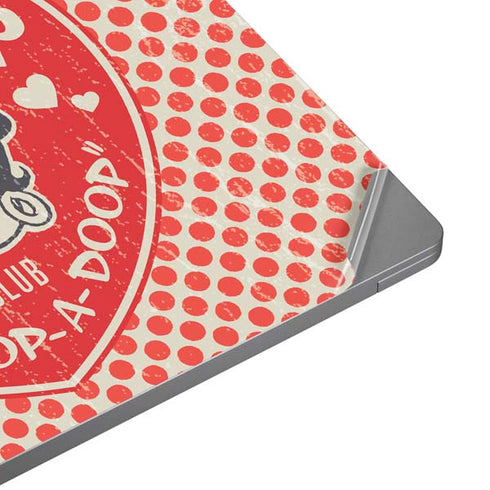 Betty Boop Red Heart Universal Laptop 16.6in (13.4 x 9.7in) Skin